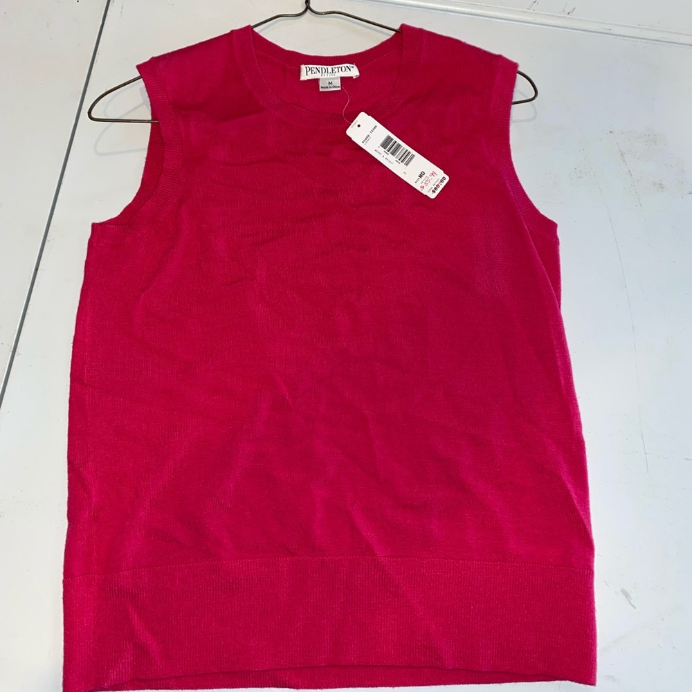 Nwt Pendleton Sweater Vest - image 1